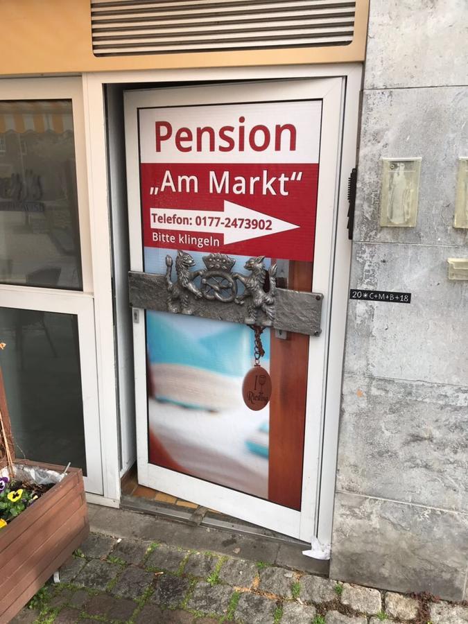 Pension "Am Markt" تريس كاردن المظهر الخارجي الصورة